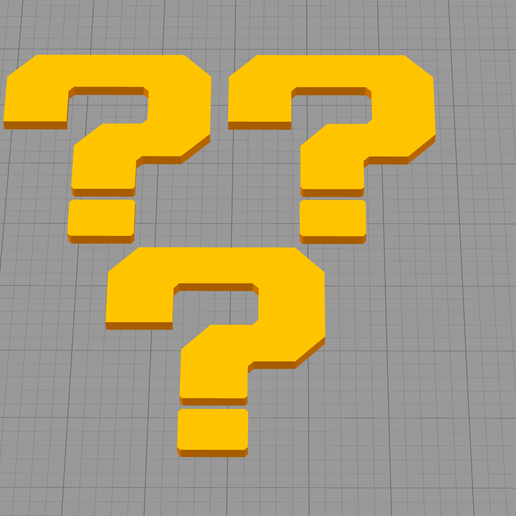 questions.png 2 COLOR QUESTION BLOCK SUPER MARIO BROS - MULTIPARTS