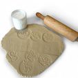 IMG_9944.jpg Набор штампов Winter Playdough - роликовые и круглые штампы | STL-файлы