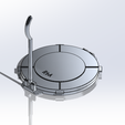 Tortilla-Press-Isometric-Closed-View.png Tortilla Press with Circular and Oval Molds