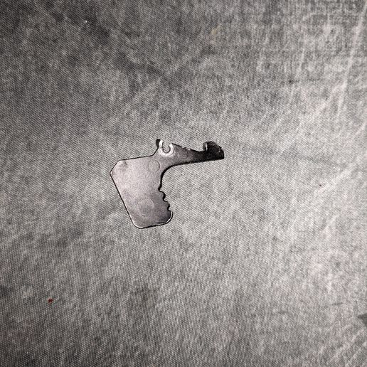 Crosman DPMS SBR Charging Handle Latch Replacement 3D model