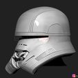 08.jpg First Order JET TROOPER Helmet - Stormtrooper Corp - STARWARS 3D print model