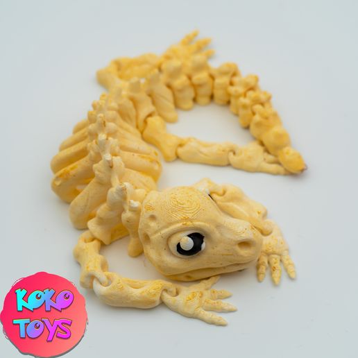 6.jpg Articulated Lizard Skeleton Model! 🎃💀