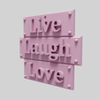 lll6.png Live Laugh Love wall decor