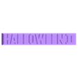 BlackOrange - Halloween II (Reboot).stl 3D MULTICOLOR LOGO/SIGN - Halloween Horror Movie Titles Megapack