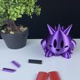 49953A72-900A-4F28-80AB-9B1B680B9187.jpeg Archivo STL gengar kirby・Objeto para impresora 3D para descargar