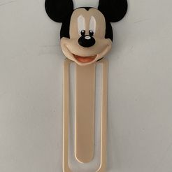 Mickey-1.jpg Mickey Mouse Bookmark STL File - Bookmark STL