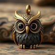 O.jpg O – "Owl Orb Pendant"