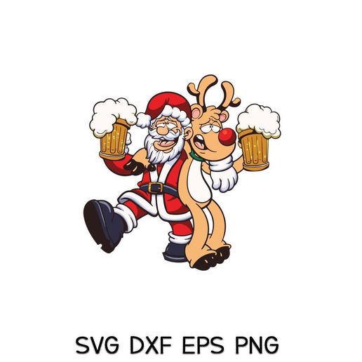 drinking santa png