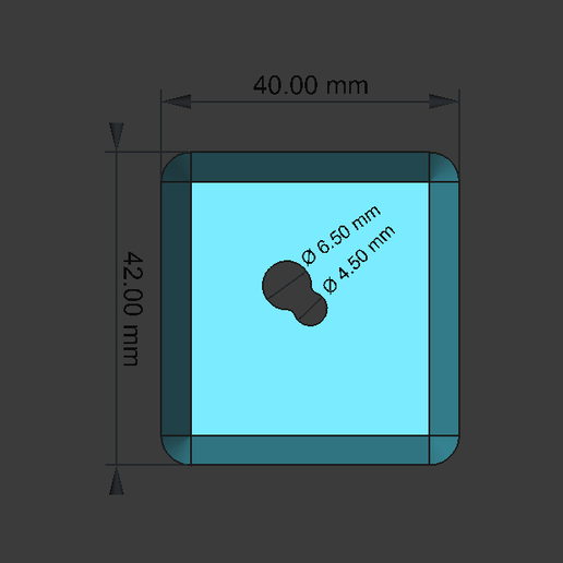 Camara adapter mount for tripods - 3D model önizlemesi