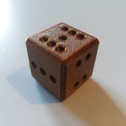 picture (2).jpg Free STL file Dice that goes from 2 to 7・3D print design to download