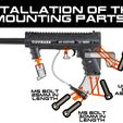 15-PR-P90-bull-install-2.jpg UNW P90 styled Bullpup for the Tippmann 98 Custom Platinum edition (the picatinny rail version)