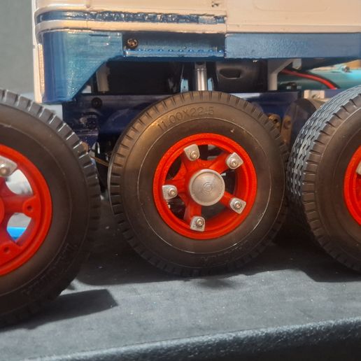 1/14 truck Dayton/Spider Rims Full Set (Front + Rear)