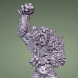 Chaostroll108.png STL file Fantasy Football Mutated Troll - Pre-supported・3D printer design to download, Brutefun