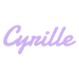 Cyrille.stl Cyrille