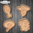 poster 2.jpg Toy Story cookie cutter set of 10