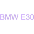 BMW E30.stl BMW E30