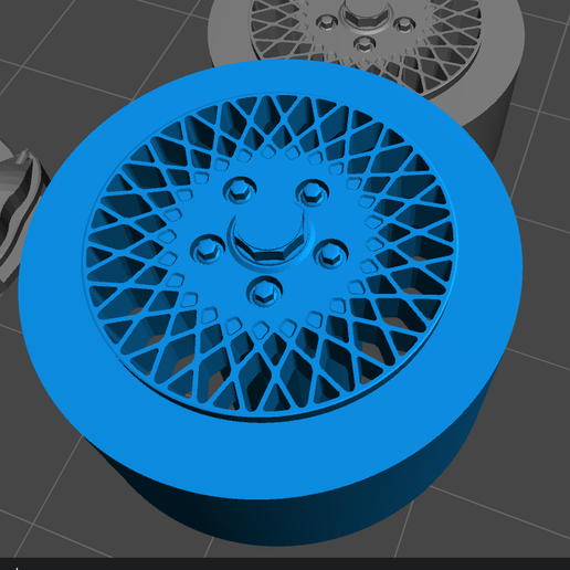 1:24 16" Enkei 92 wheels with tires