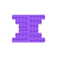 Base_6_level.obj Set of 10x round / cube / hexagon / TOWER BASES