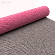 sdgdgddg.png Rug Texture Roller For Polymer Clay, Carpet Clay Texture Roller, Printable File, Digital STL File, No: 1545