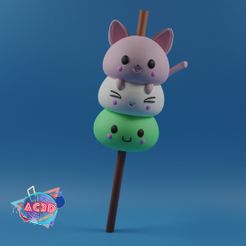 untitled.jpg STL file Dango Kawaii・3D printable design to download