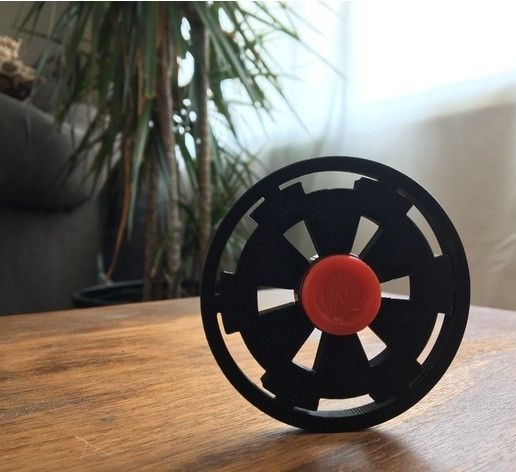 Imperial Crest Fidget Spinner - 3D model önizlemesi