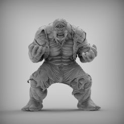 untitled.57.jpg Fichier STL gratuit Hulk Banner・Modèle à télécharger et à imprimer en 3D