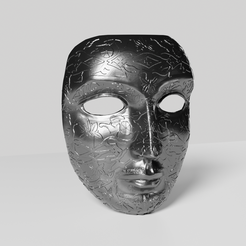 1.png King Baldwin Mask Decorated - Kingdom of Heaven