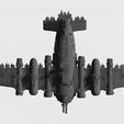 complete-bommer-ALT-2.jpg Post-Apocalyptic Super Scrap Flying Fortress 8mm scale multi-part kit