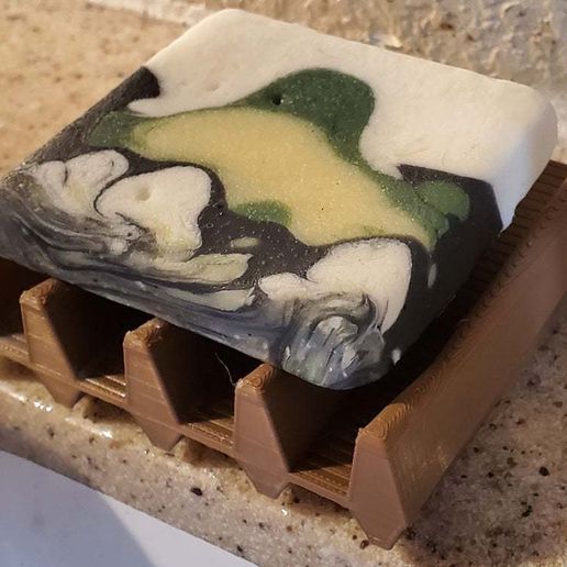 No mess soap holder - 3D model önizlemesi