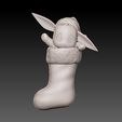 ZBrush-Document1.jpg Pokémon Christmas Stocking Pack – Pikachu, Psyduck & Eevee STL
