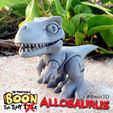 Boon_Allosaurus_4.jpg Boon the Tiny T. Rex: Allosaurus UpKit (bras SEULEMENT) - 3DKitbash.com