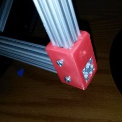 20150812_214023.jpg Free 3D file robust 90° openbeam joint・3D printing idea to download