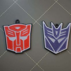 TransformersKeychains.JPG Free STL file Transformers Keychains・3D printable model to download