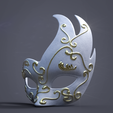 veni-2.png STL-Datei Venezianische Maske I・3D-druckbares Modell zum Herunterladen