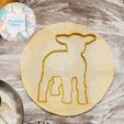 rfege.jpg Stencil (set) hoofed animals cookie cutter