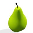 11.jpg PEAR PEAR FRUIT FOOD 3D MODEL - 3D PRINTING - OBJ - FBX - 3D PROJECT PEAR FRUIT FOOD PEAR