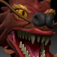 Preview29.jpg Shang Chi and Dragon Diorama - Marvel 3D print model