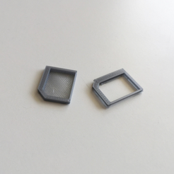 Capture_d_e_cran_2016-05-30_a__12.47.37.png Free STL file Nano to Micro sim adapter・3D printer model to download