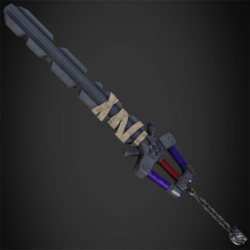 Fenrir_frame_0030.jpg Kingdom Hearts Fenrir Keyblade for Cosplay