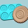 4-a.png Cookie Mould 04 - Biscuit Silicon Molding