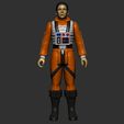 leia-color-pic-1.jpg STAR WARS Princess Leia Pilot Suit and Female X-Wing Pilot OBJ. KENNER STYLE.