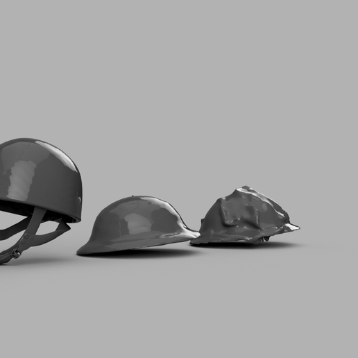 1/35 British Headwear pack 3D model