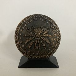 IMG_0615.jpg School of the Wolf - The Witcher coin collection