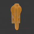Untitled.png Cobra Wandhaken 3D-Druck Modell