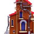 4.jpg MAISON 6 HOUSE HOME CHILD CHILDREN'S PRESCHOOL TOY 3D MODEL KIDS TOWN KID Cartoon Building 5