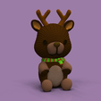 2023-11-17_015957.png Crochet Knitted Teddy Reindeer Easy to print
