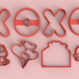 xoxo-render.png love cookie cutters / love cookie cutters
