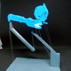 astroboy.jpg STL file Tensegrity Decoration "Astroboy"・3D printable model to download