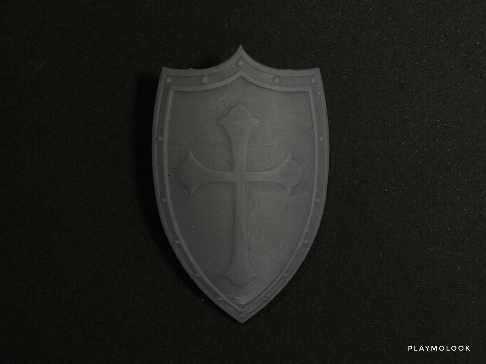 Download OBJ file TEMPLAR SHIELD FOR CUSTOM SCALE PLAYMOBIL FIGURES ...