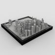 MANHATTAN.549.jpg 3D MANHATTAN | DIGITAL FILES | 3D STL FILE | NYC 3D MAP | 3D CITY ART | 3D PRINTED